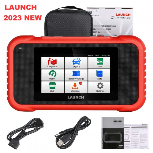 Launch X431 CRP129E 4 System OBD2 Scanner ABS/SRS/TCM/Engine Code Reade Support Injector Coding, Auto Vin And 8 Reset Service