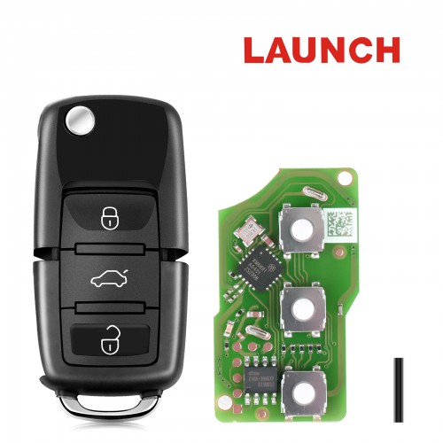 Launch LK-Volkswagen LK3-VOLWG-01 Smart Key (Folding 3-Button-Black) 5pcs