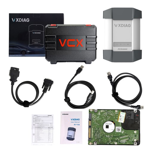 AllScanner VXDIAG Benz C6 Star C6 VXDIAG Multi Diagnostic Tool With 2023.09 500GB Xentry Software Hard Drive