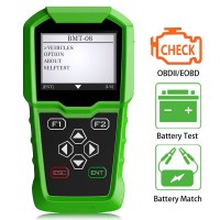  OBDSTAR BMT-08 12V/24V Automotive Battery Tester and Battery Matching Tool OBD2 Battery Configuration