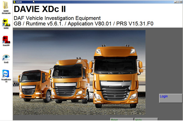 DAF VCI Lite (V1) Software 