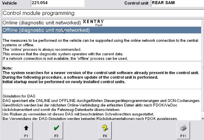 Setting up offline mode In Latest DAS 2