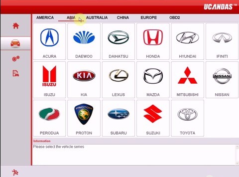 VDM UCANDAS car list