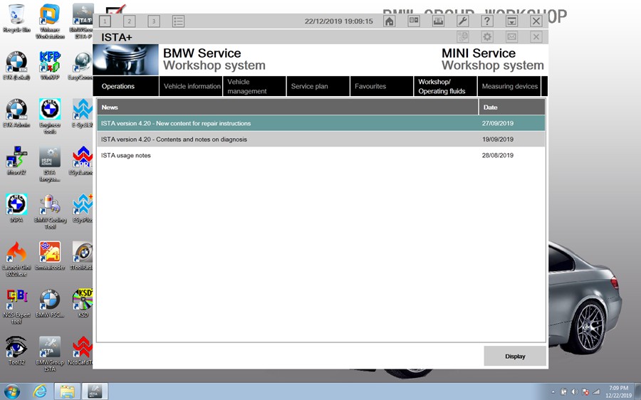 V2019.12 BMW ICOM Software