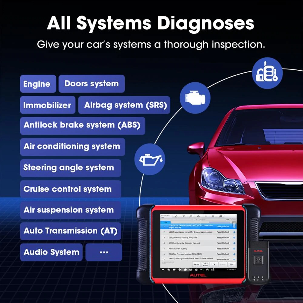 Autel MaxiCOM MK906B  Full-System Diagnosis