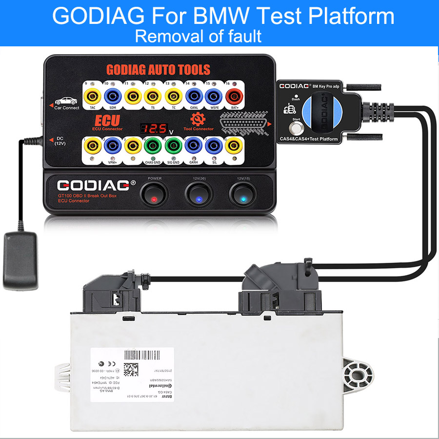 How to use GODIAG CAS4 And CAS4+ Test Platform