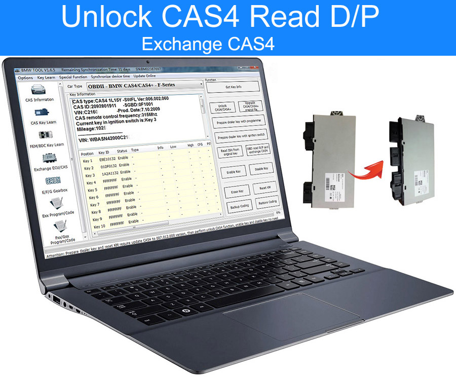 How to use GODIAG CAS4 And CAS4+ Test Platform