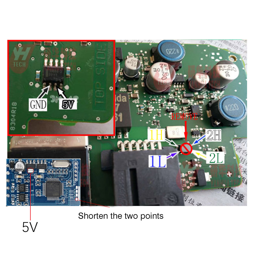 How to use Benz / BMW Universal CAN Filter 18 in 1  5