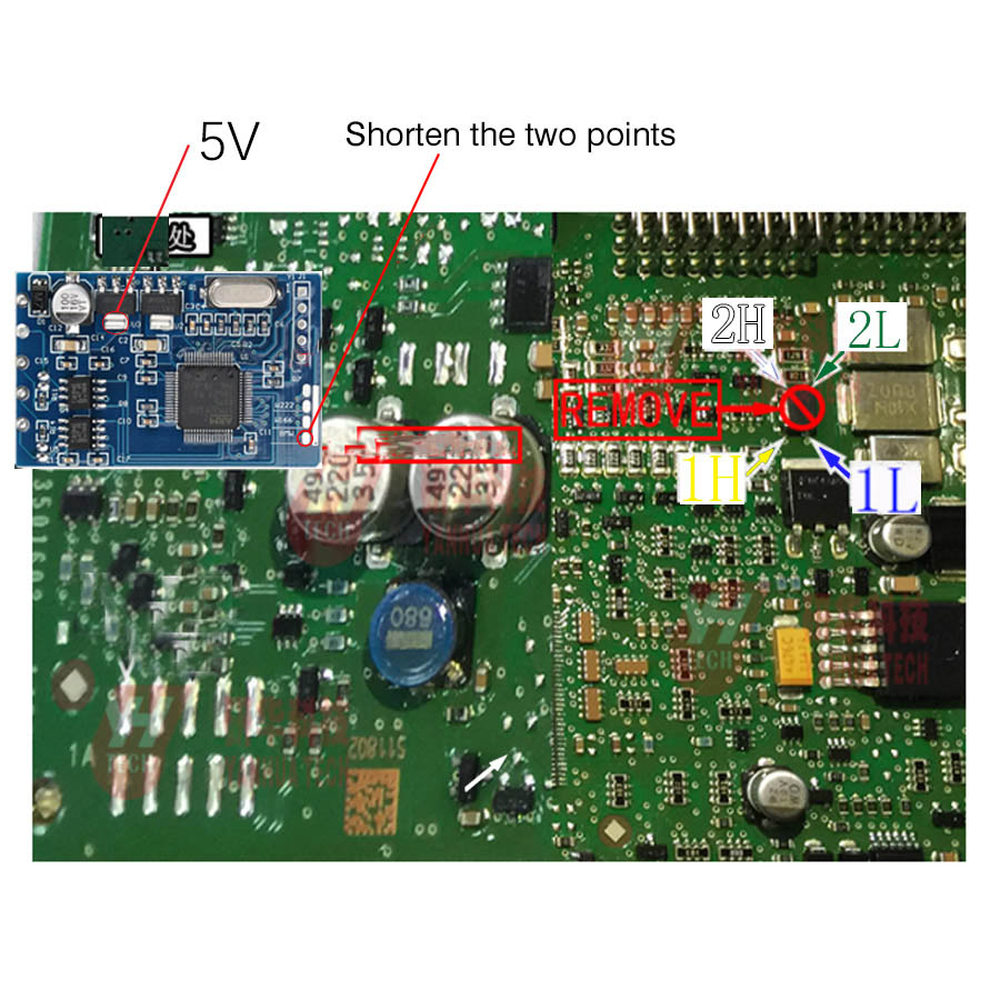 How to use Benz / BMW Universal CAN Filter 18 in 1 15