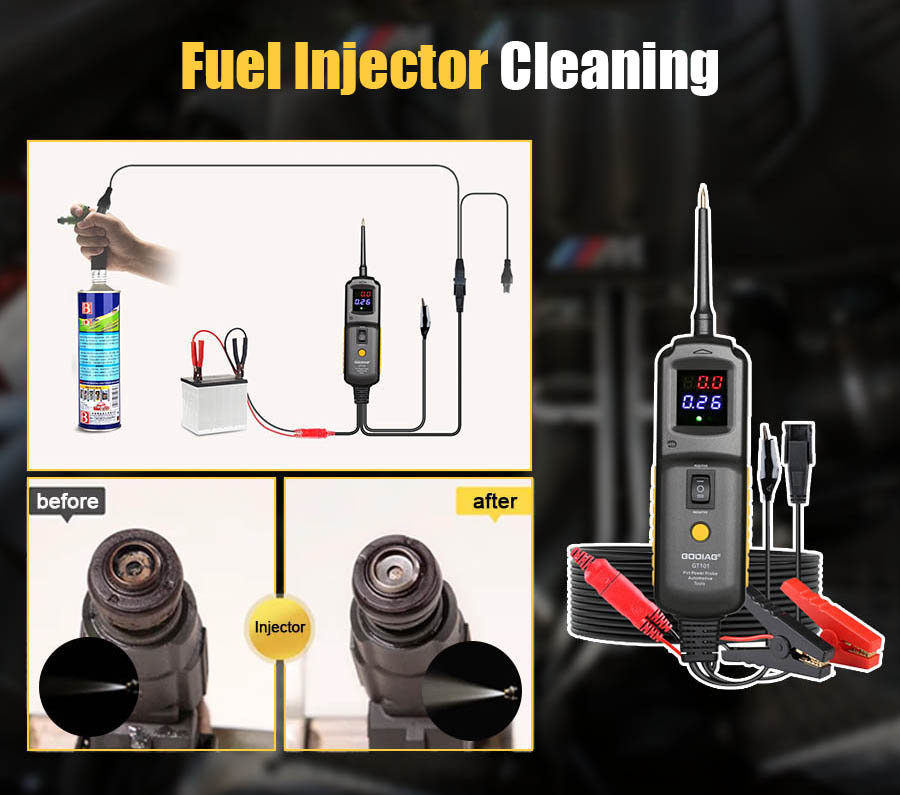 Fuel injector cleaning