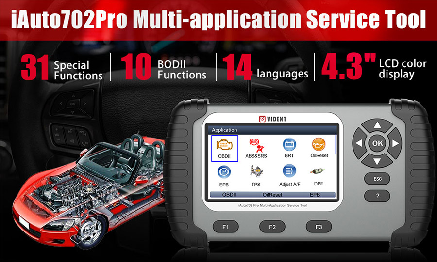 VIDENT iAuto 702Pro functions