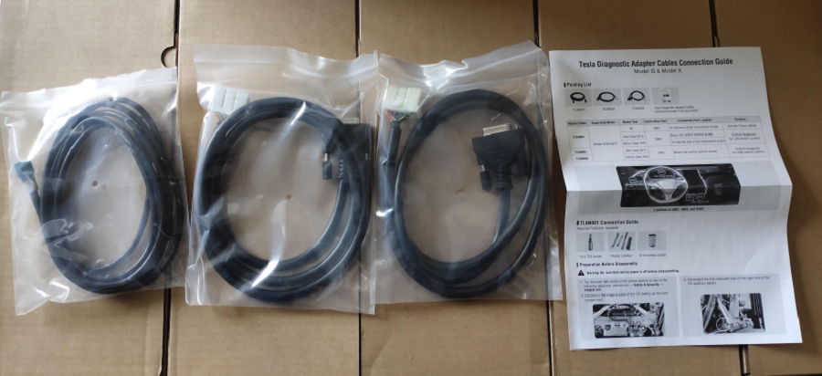 Autel Tesla Diagnostic Adapter Cables