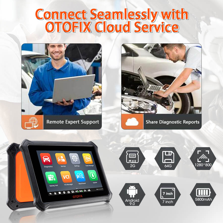 OTOFIX D1 Lite OBD2 Car Diagnostic Scan Tool functions