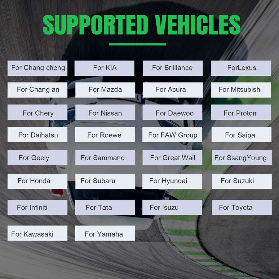 OEM Tango Support VEHICLES