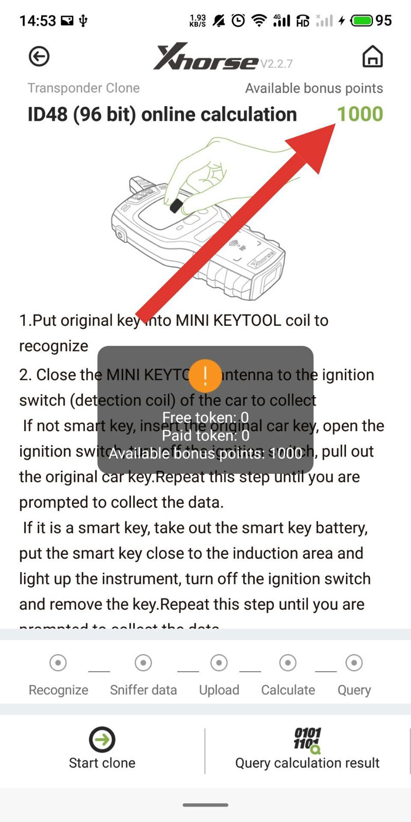 How to check ID48 token in VVDI mini key tool