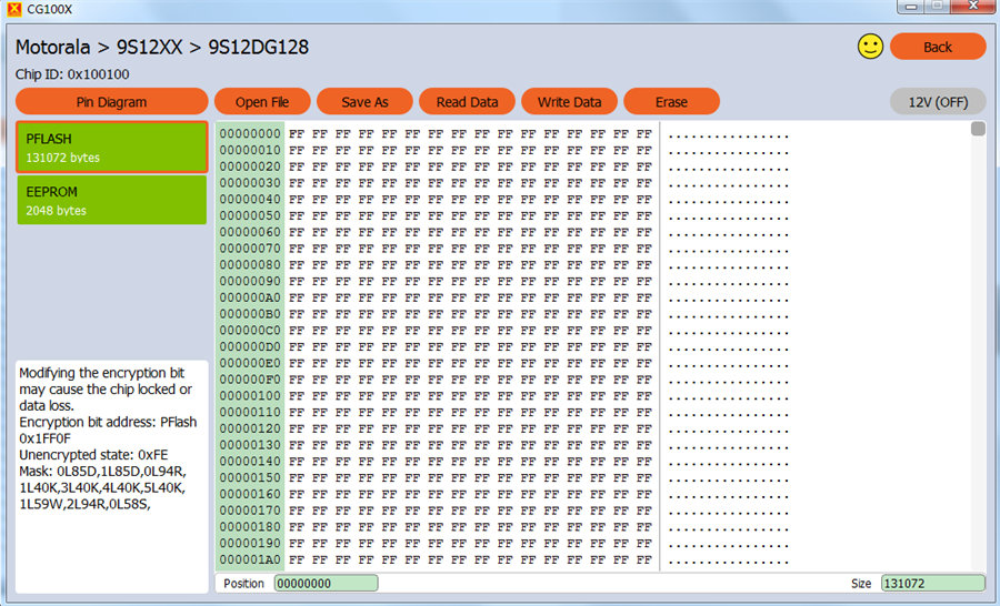 Chip Data Burning