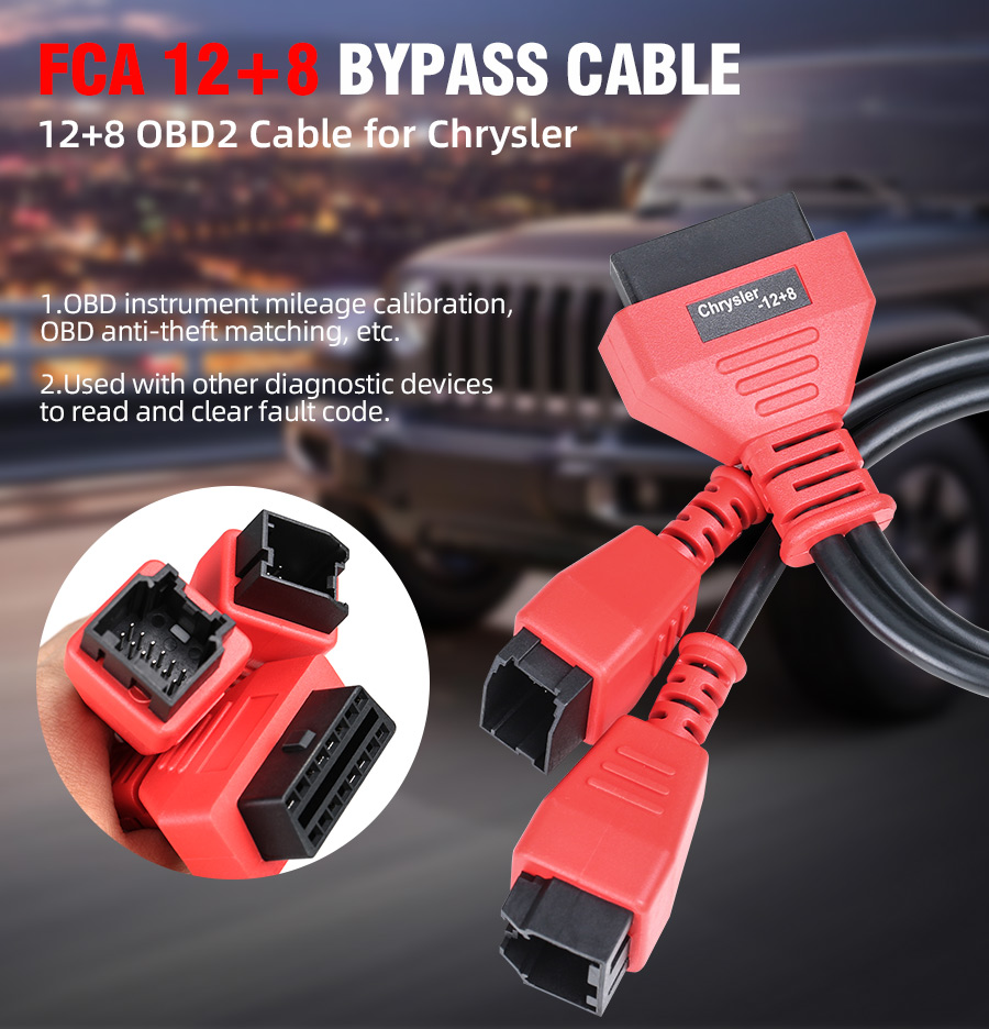 OBDSTAR FCA 12+8 Universal Adapter