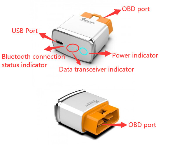 Xhorse FT Mini OBD Tool  display