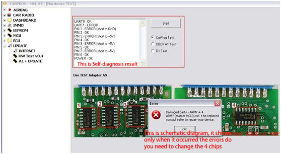 CARPROG FULL V5.31 Technical Service update problem display 3