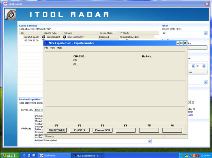 How to configure  IP for BMW ICOM A2+B+C Engineer Version 5